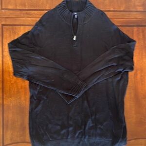 Men Quarter Zip Sweater